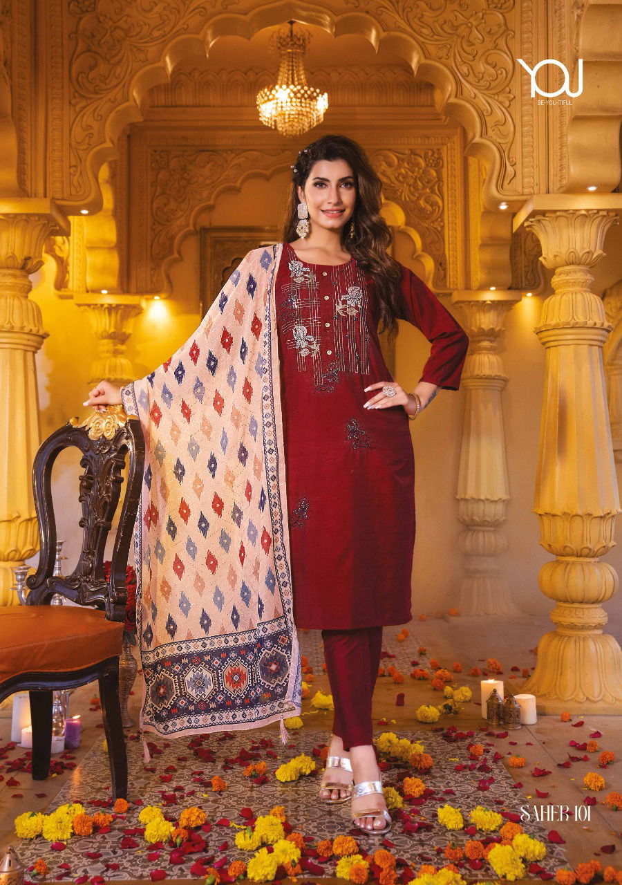 Saher By Wanna Designer Readymade Suits Catalog